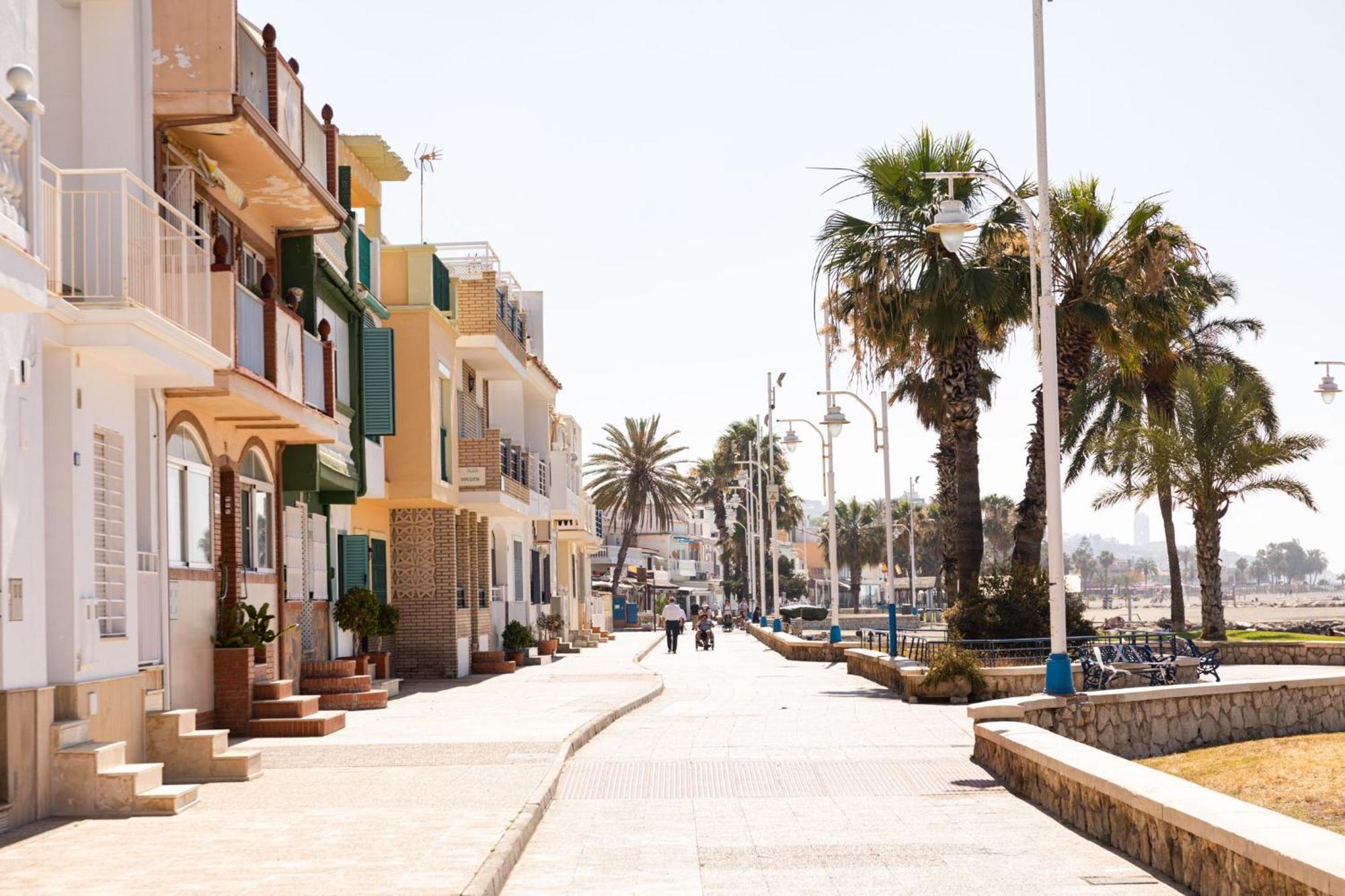 Premium Malaga Beach With Terrace Exterior foto